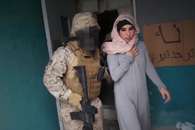 tour of booty arab satisfies american soldiers in a war zone